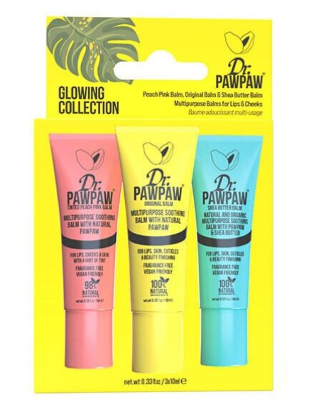 Dr.PAWPAW Glowing Collection- Multipurpose Balms for Lips & Cheeks
